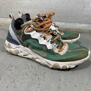 Nike X UNDERCOVER React 87 Size 10 olive green